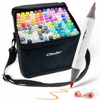 Ohuhu honolulu b 120 colores vibrantes + blender
