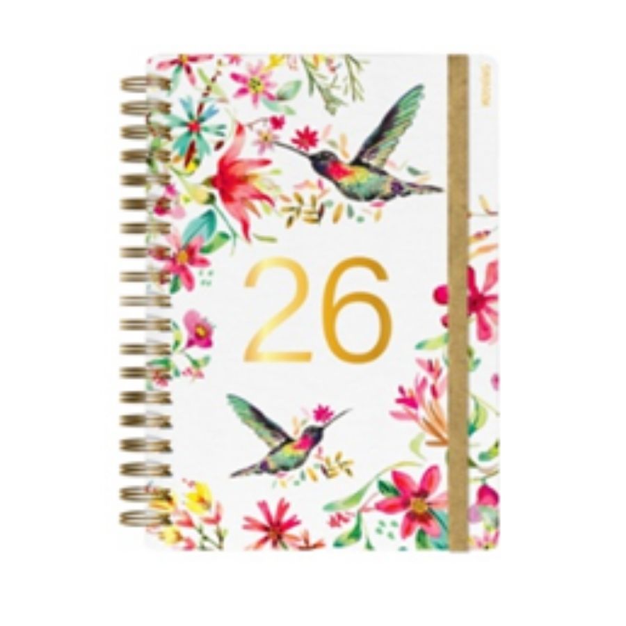 Agenda Floral 2026 día por página