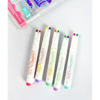 Estuche 5 Destacadores Duo Dinamico Mooving