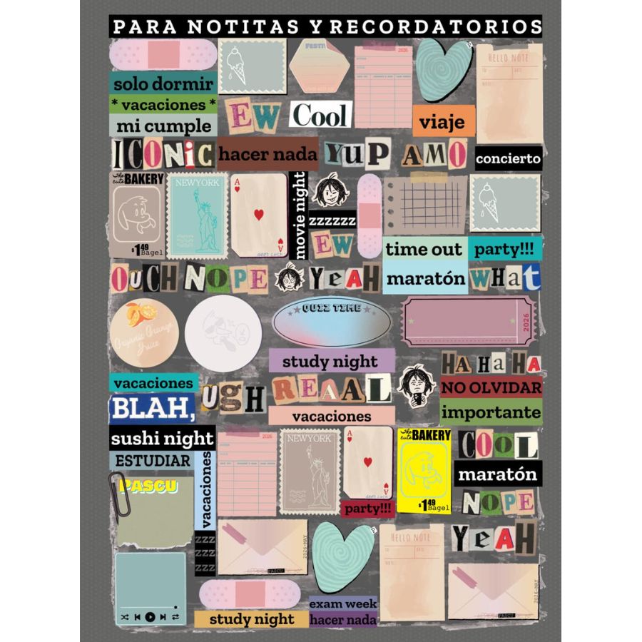 Agenda Pascualina 2026 Pop Rocks