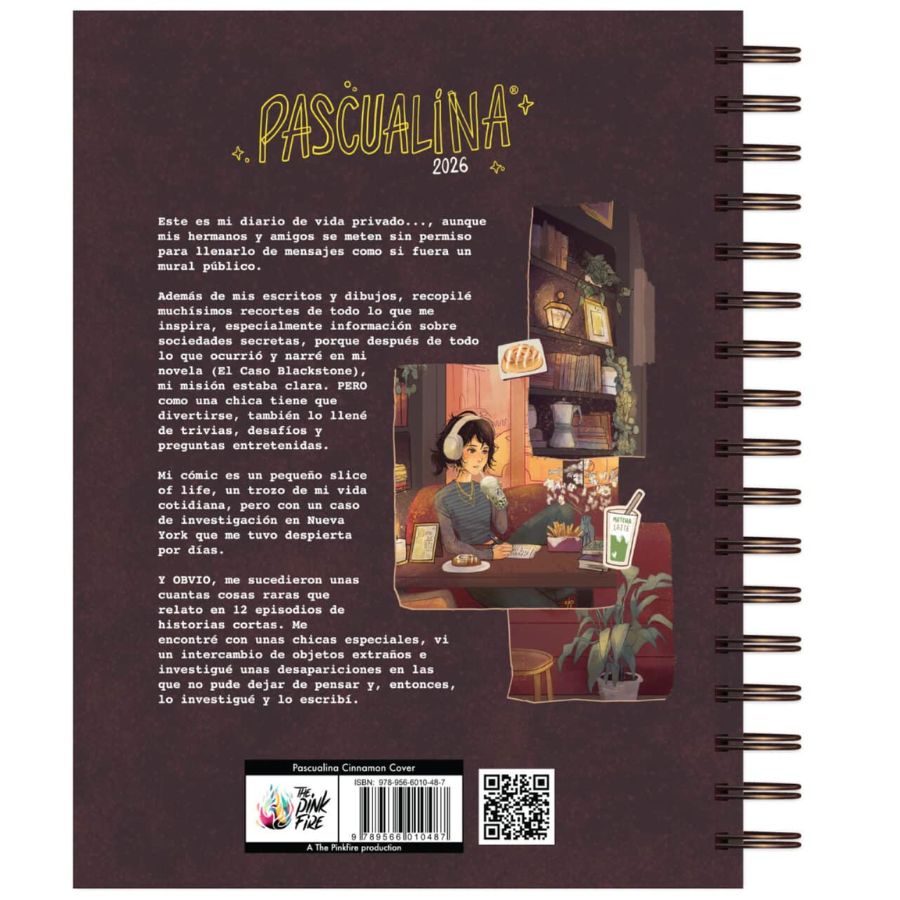 Agenda Pascualina 2026 Cinnamon Cover
