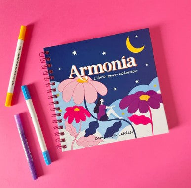 Libro para colorear- Armonia by La purpurina