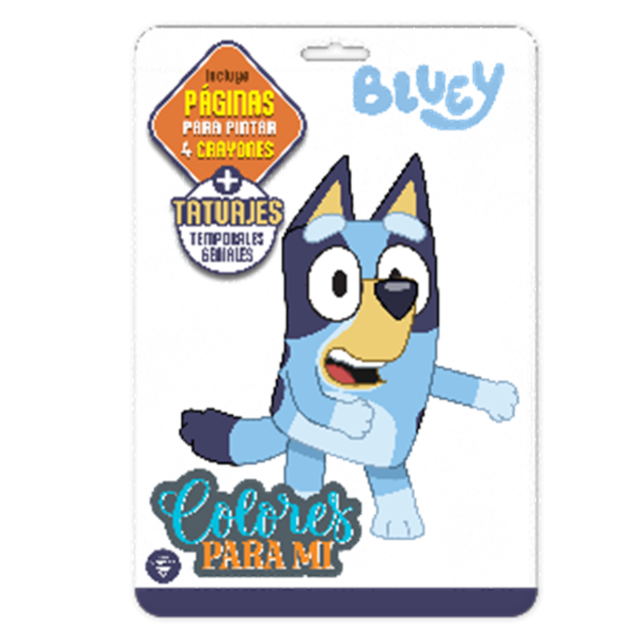 Bolsa colores para mi- Tatuajes Bluey