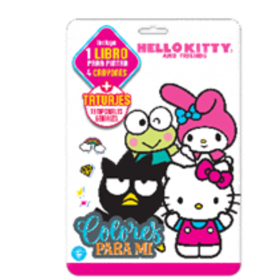 Bolsa colores para mi- Hello Kitty & Friends