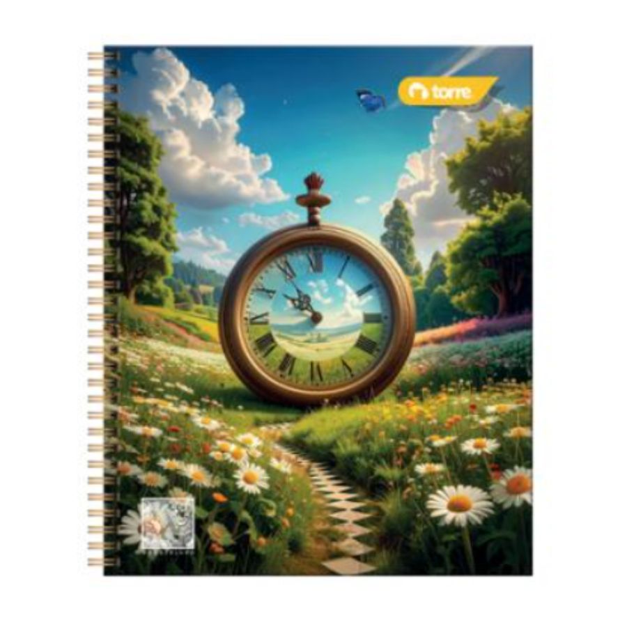 Cuaderno universitario Torre Wonderland