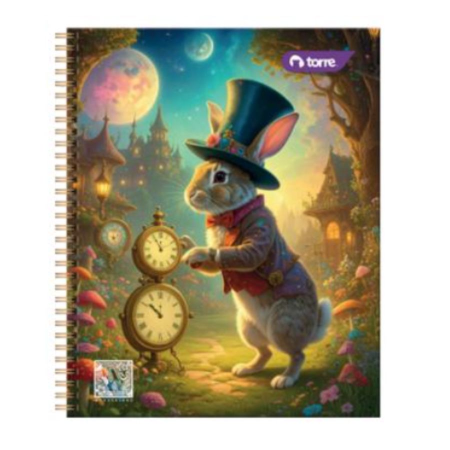 Cuaderno universitario Torre Wonderland