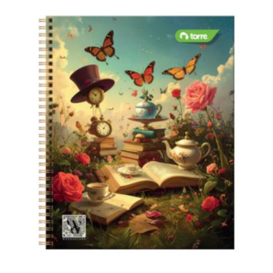 Cuaderno universitario Torre Wonderland