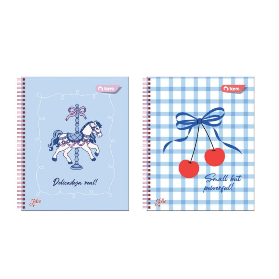 Cuaderno Universitario 7mm Torre- Jolie