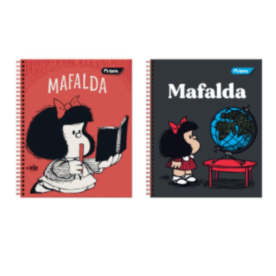 Cuaderno Universitario cuadriculado 7mm Torre- Mafalda