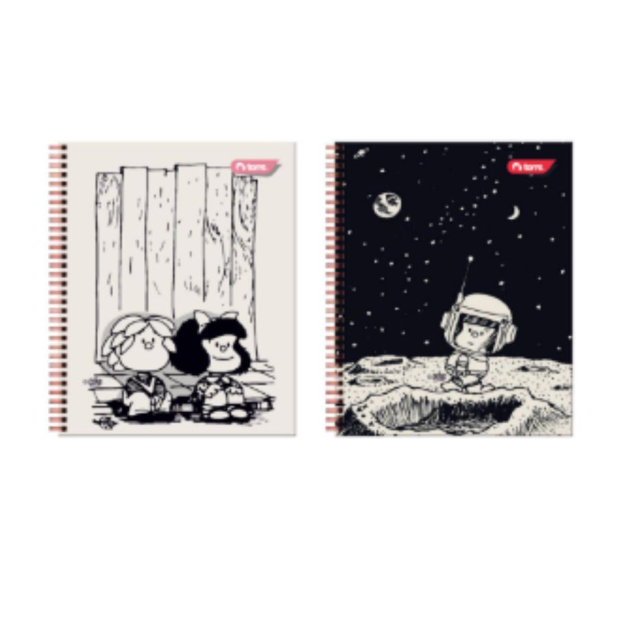 Cuaderno Universitario cuadriculado 7mm Torre- Mafalda