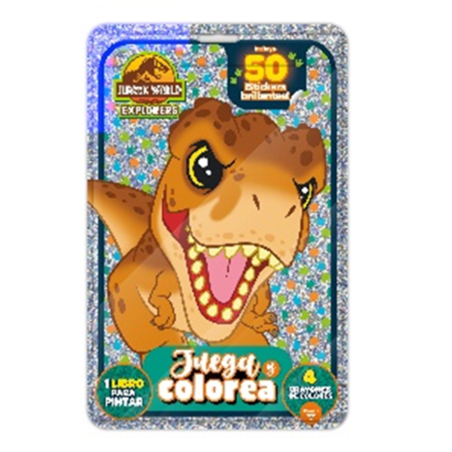 Juega y colorea Jurassic World