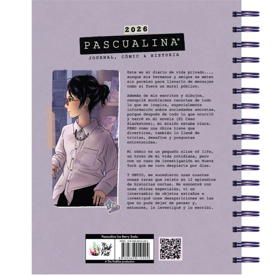 Agenda Pascualina 2026 Ice Berry Soda
