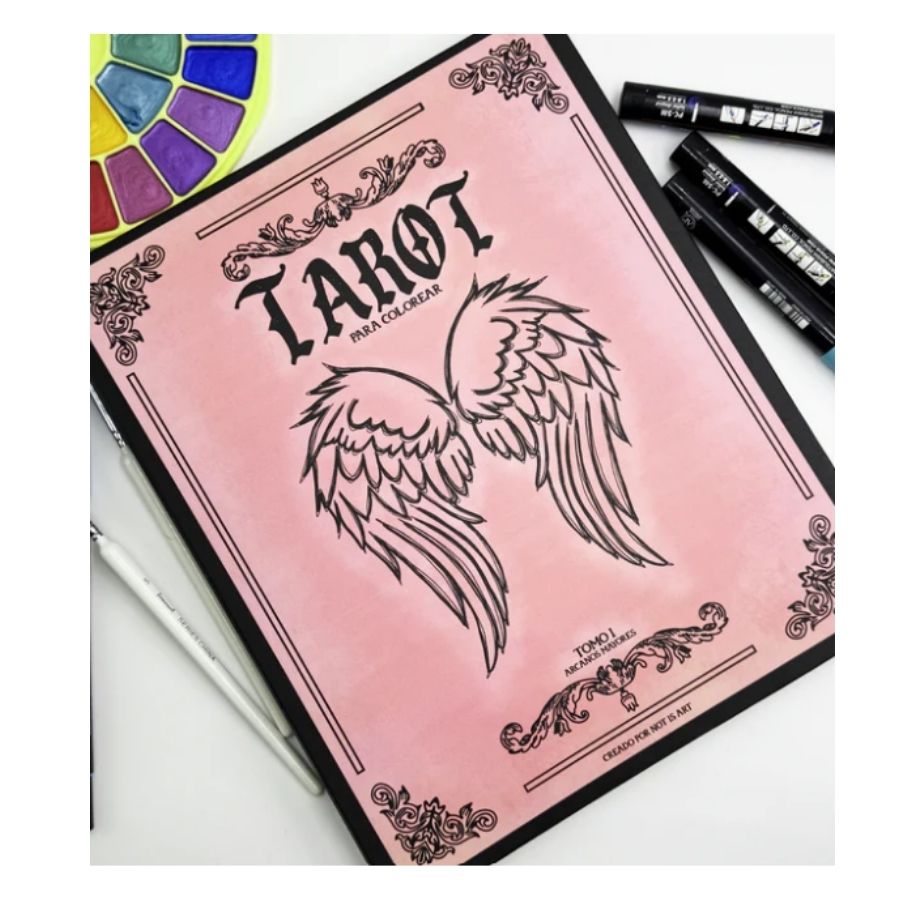 Libro Para Colorear Tarot