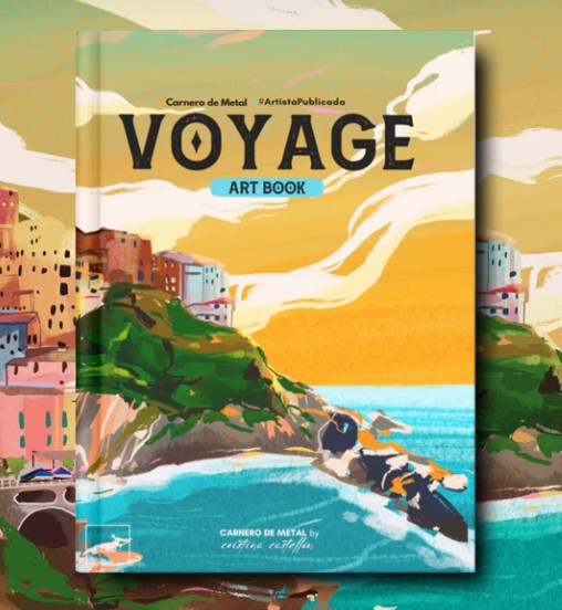 Libro para colorear Voyage