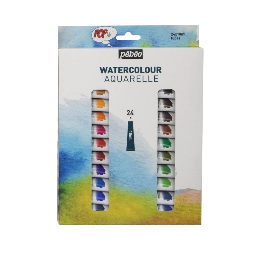 Set 24 Acuarelas Pop Pebeo