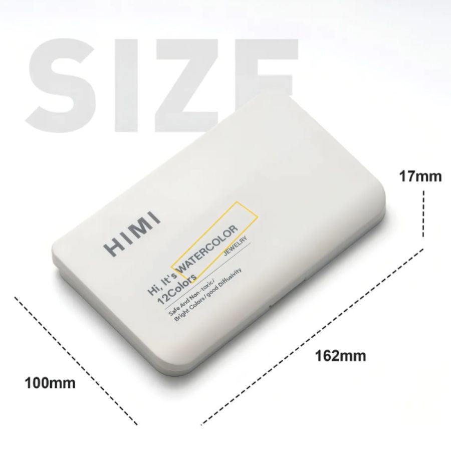 Acuarela Himi metalizada Gold