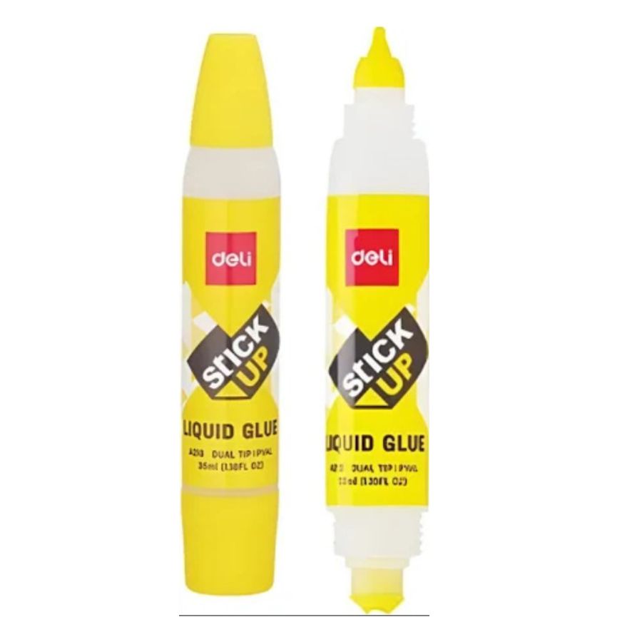 Pegamento Liquido Doble Punta 35ml Deli