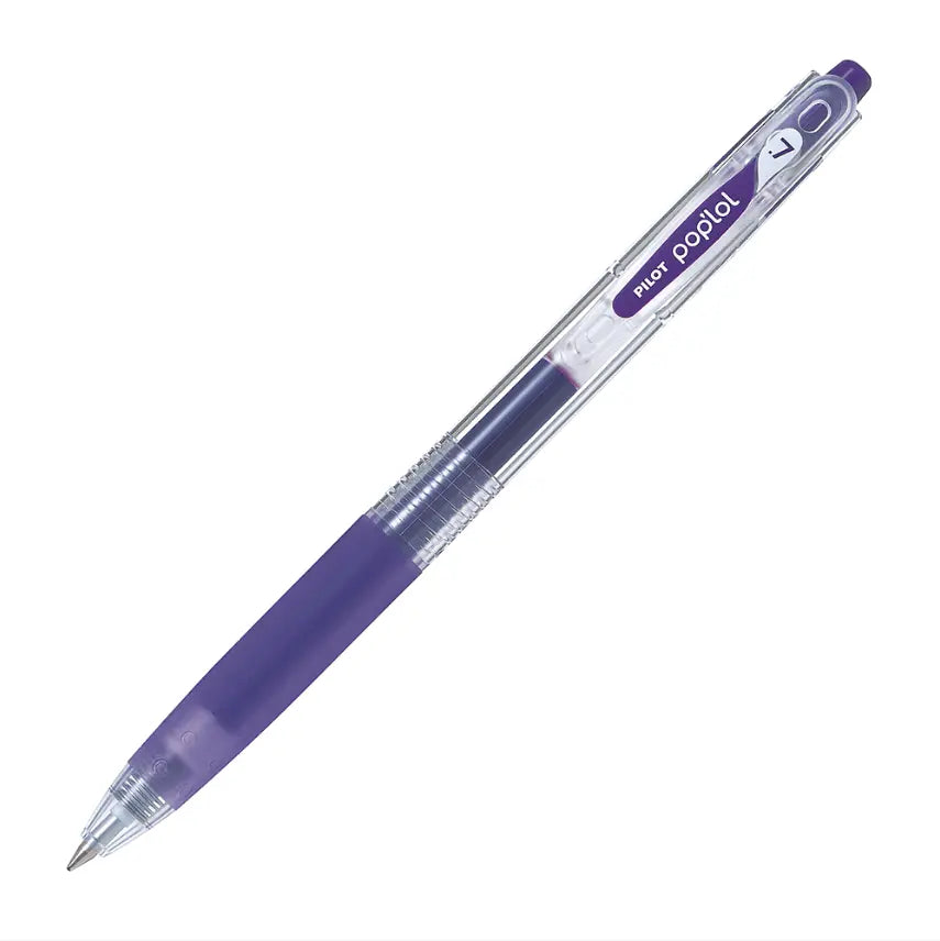 Bolígrafo pilot pop lol retractil 0.7 violeta