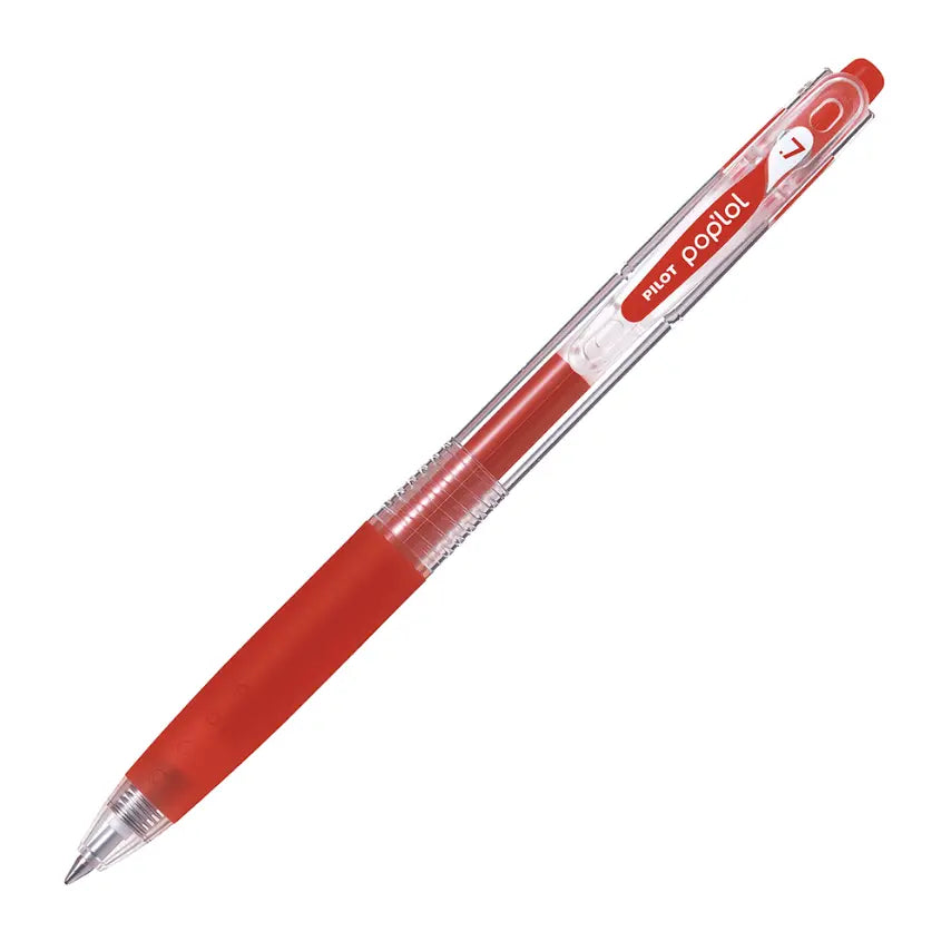 boligrafo retractil rojo