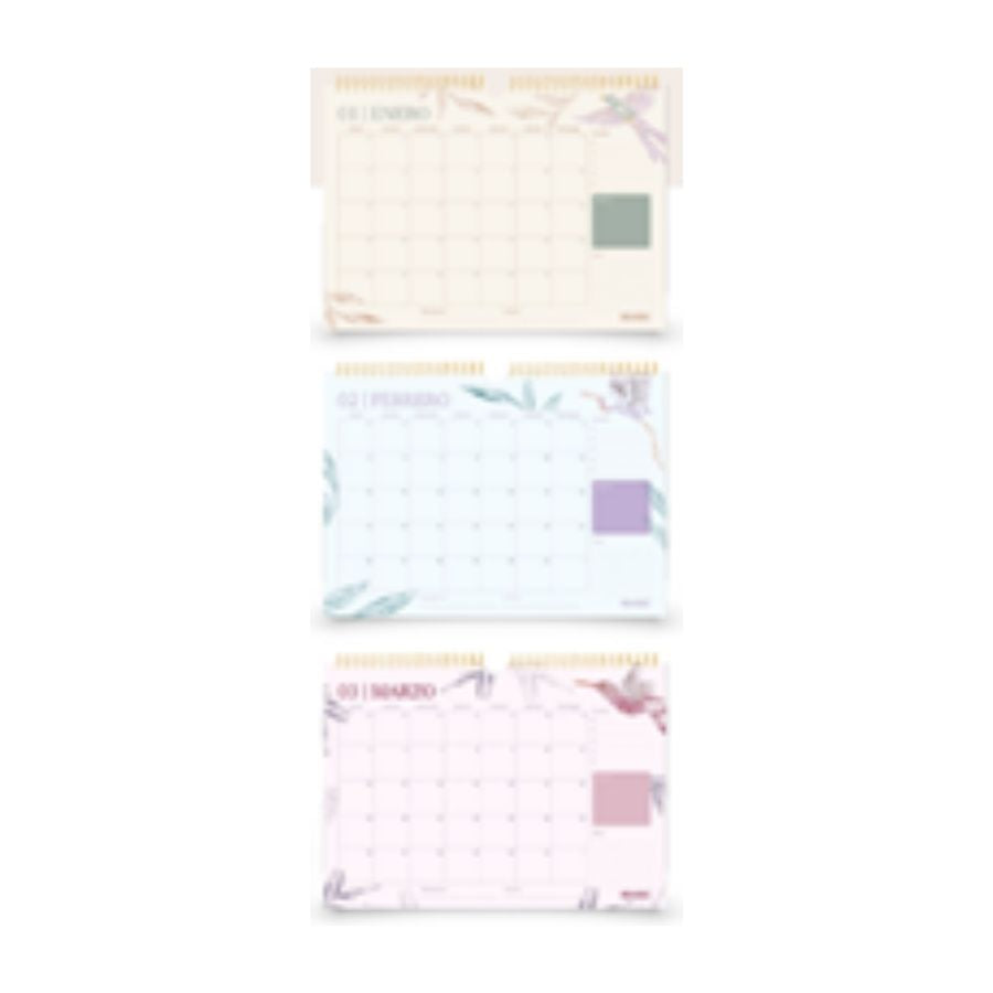 Calendario Boho 35x25 cms