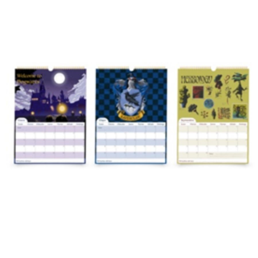 Calendario 2026 Pared Harry Potter