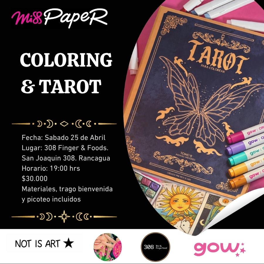 Junta: Coloring + Tarot