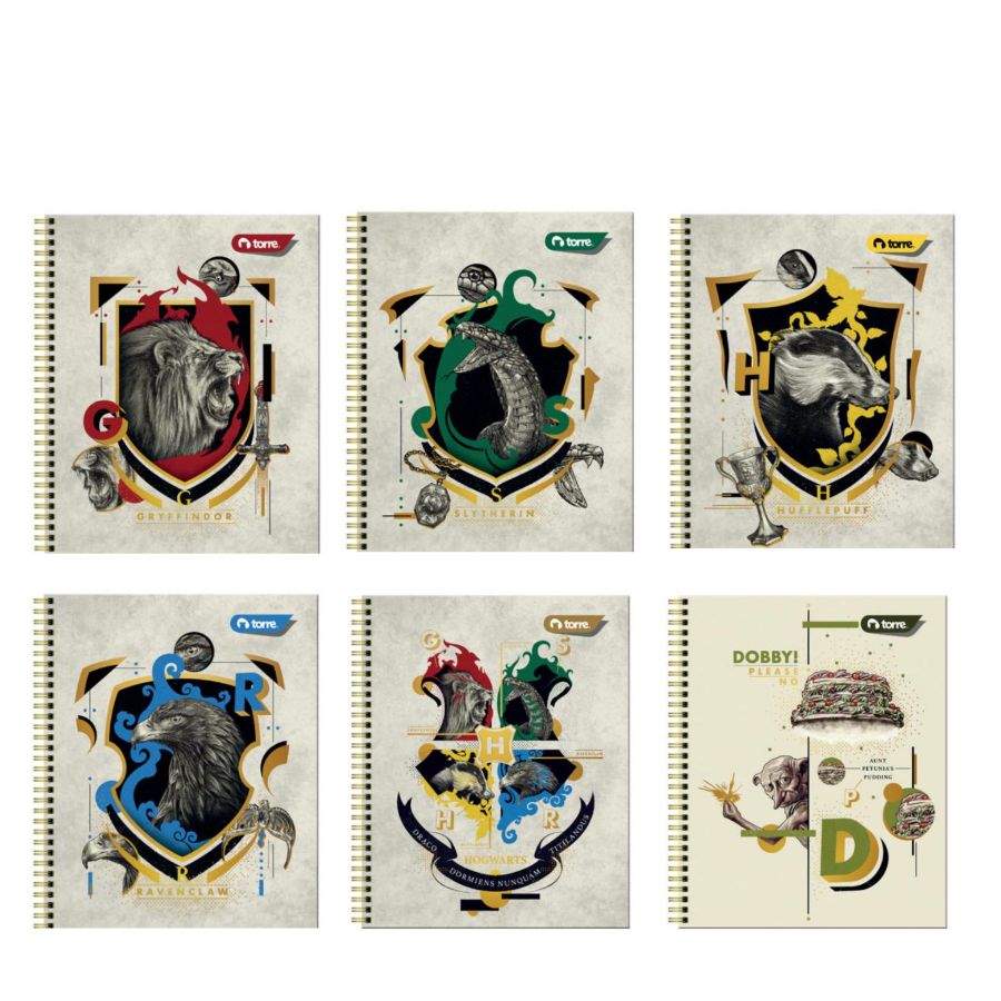 Cuaderno universitario Torre Harry Potter