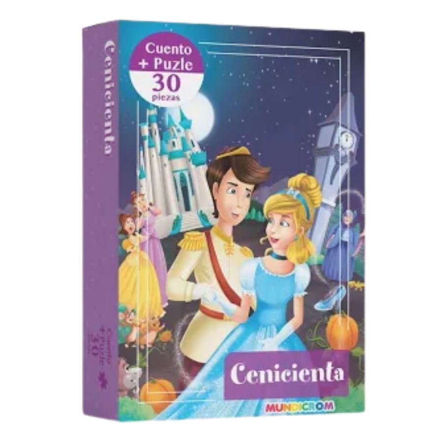 Cuento más puzzle Mundicrom- Cenicienta