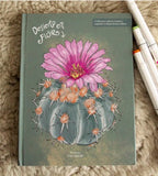 Libro para Colorear Desierto en flor