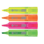 Estuche Resaltadores Fluor Filgo X4