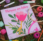 Libro para colorear Florece en hilos