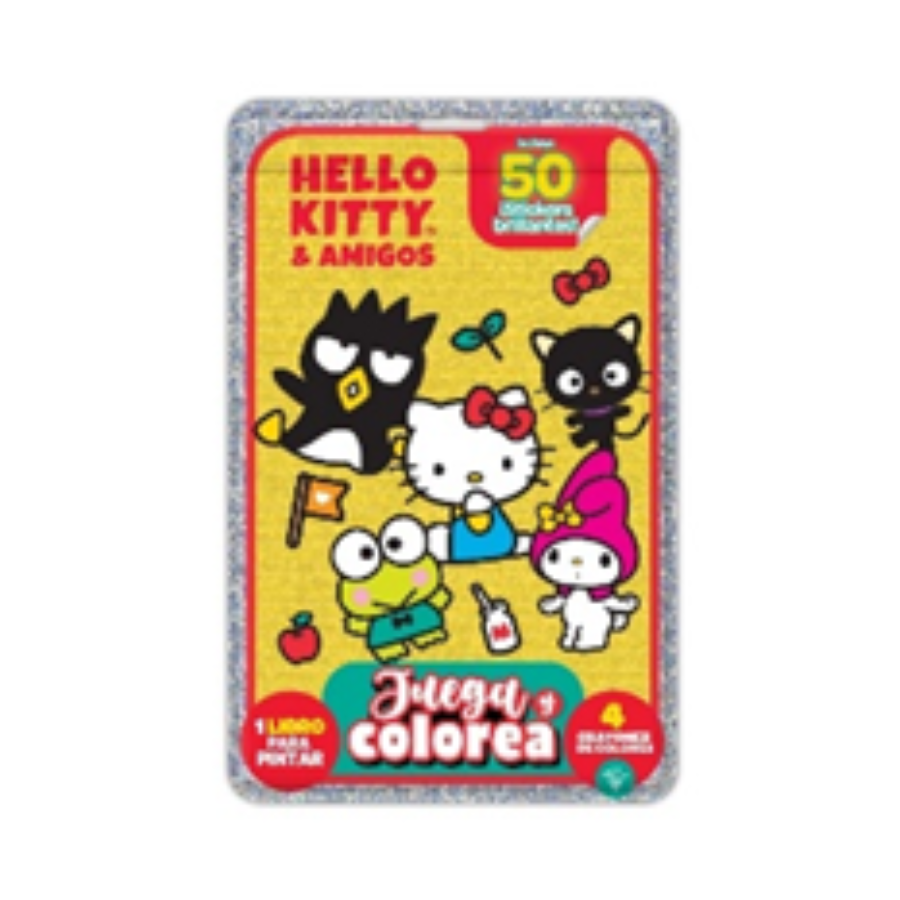 Juega y Colorea Hello Kitty & Friends