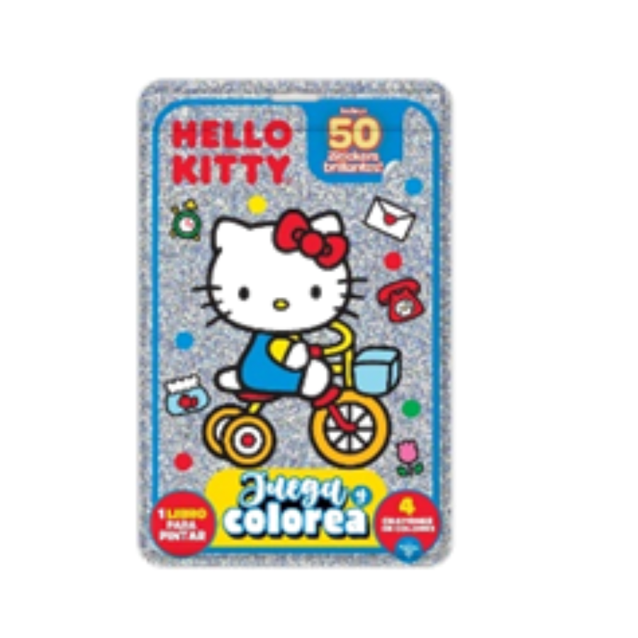 Juega y Colorea Hello Kitty