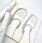 Libro para colorear Kiwi