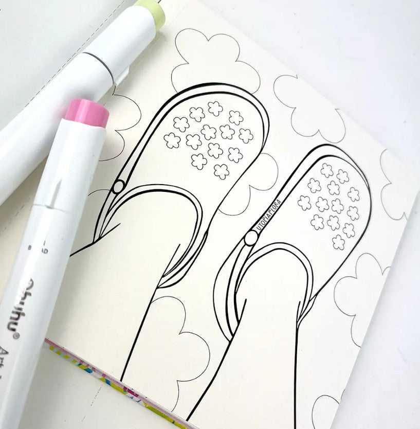Libro para colorear Kiwi