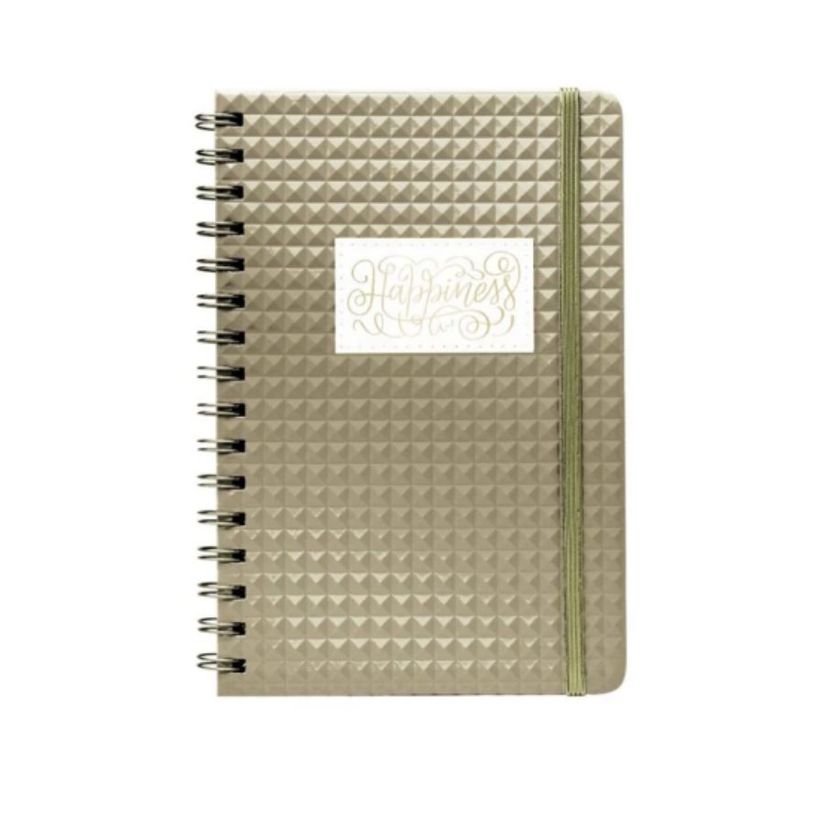 Libreta Tapa Diamante Puntos