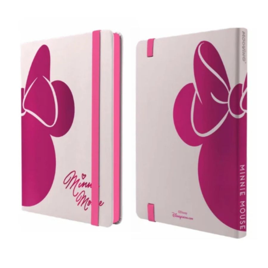 Libreta Empastada Minnie A5 Tapa Dura