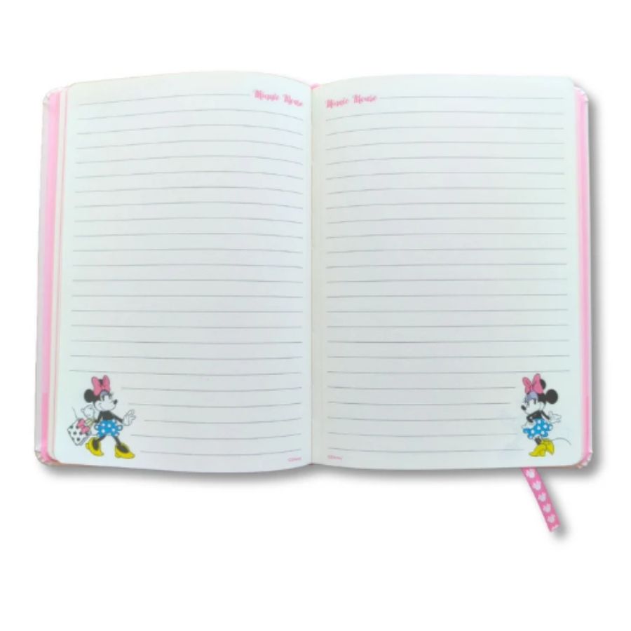 Libreta Empastada Minnie A5 Tapa Dura