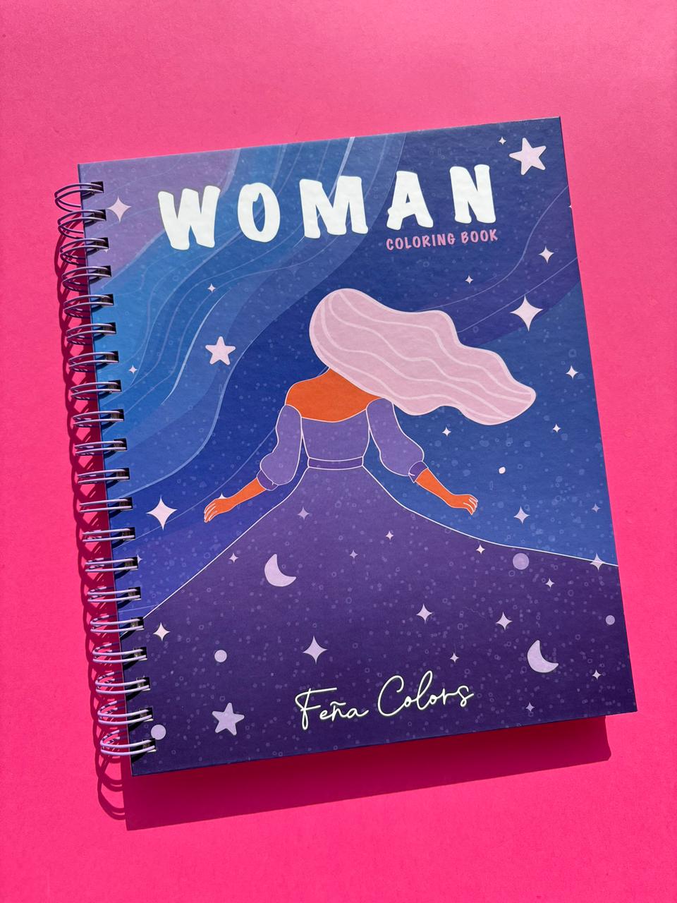 Libro Para Colorear Woman