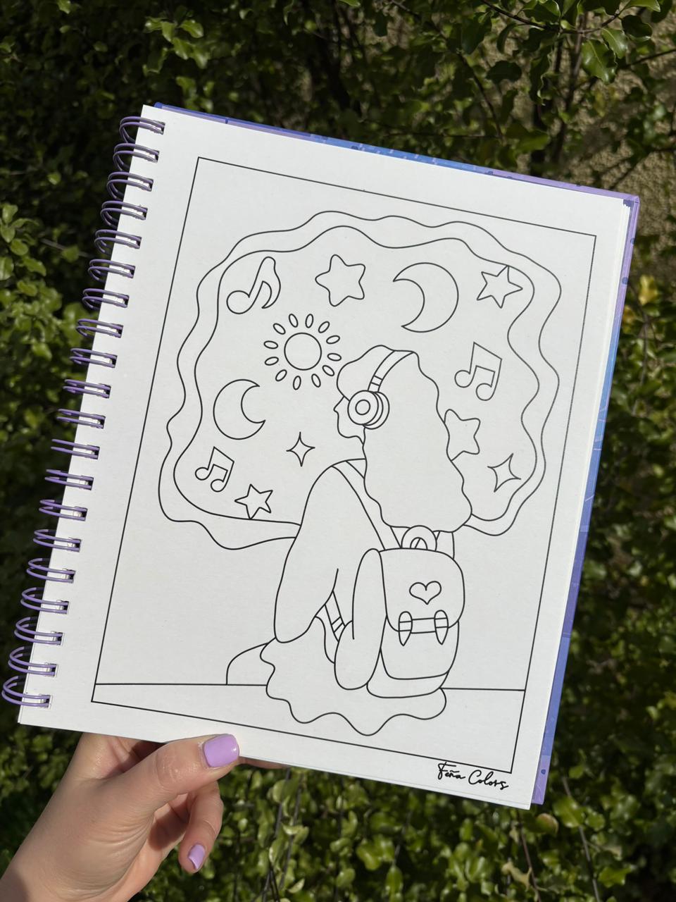 Libro Para Colorear Woman