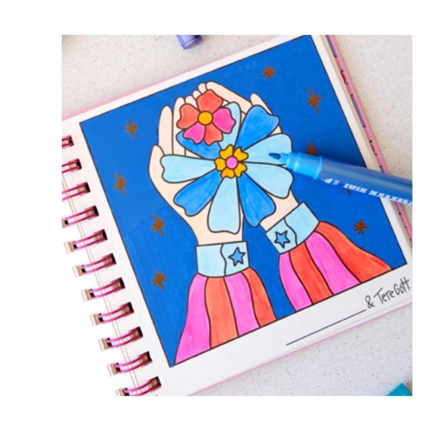 Libro Para Colorear Lucky Tere Gott