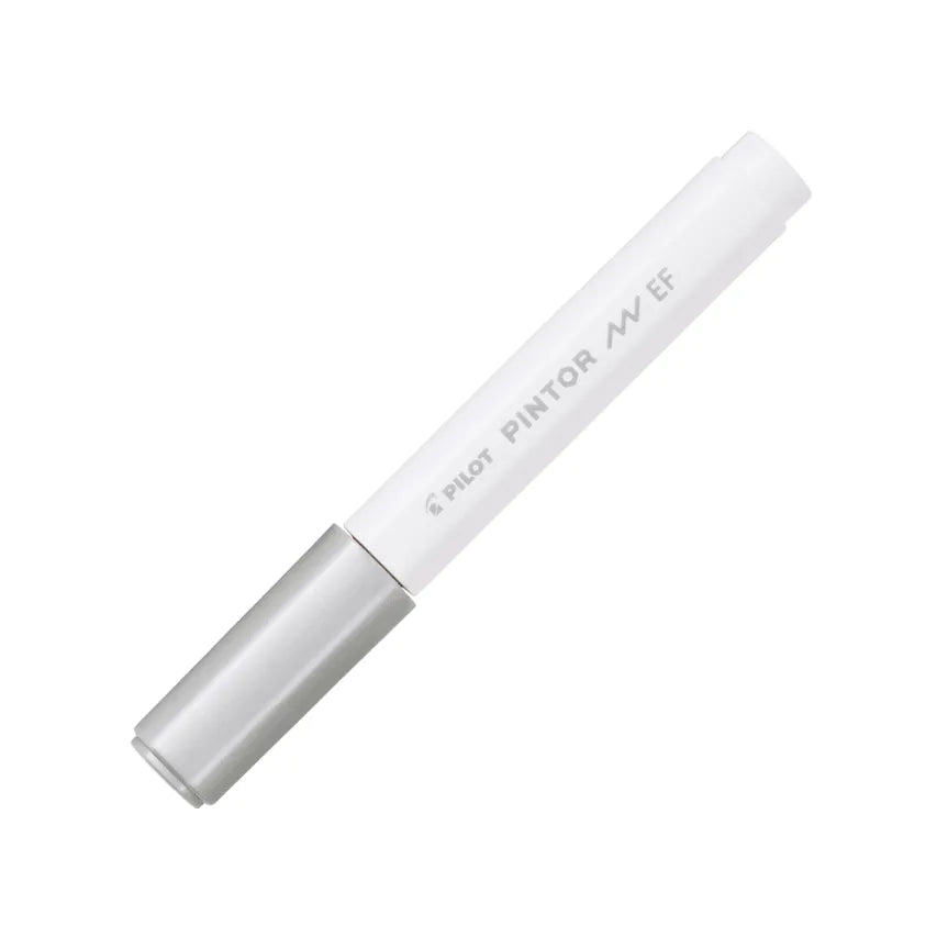 Marcador Pintor Extra Fino Plateado