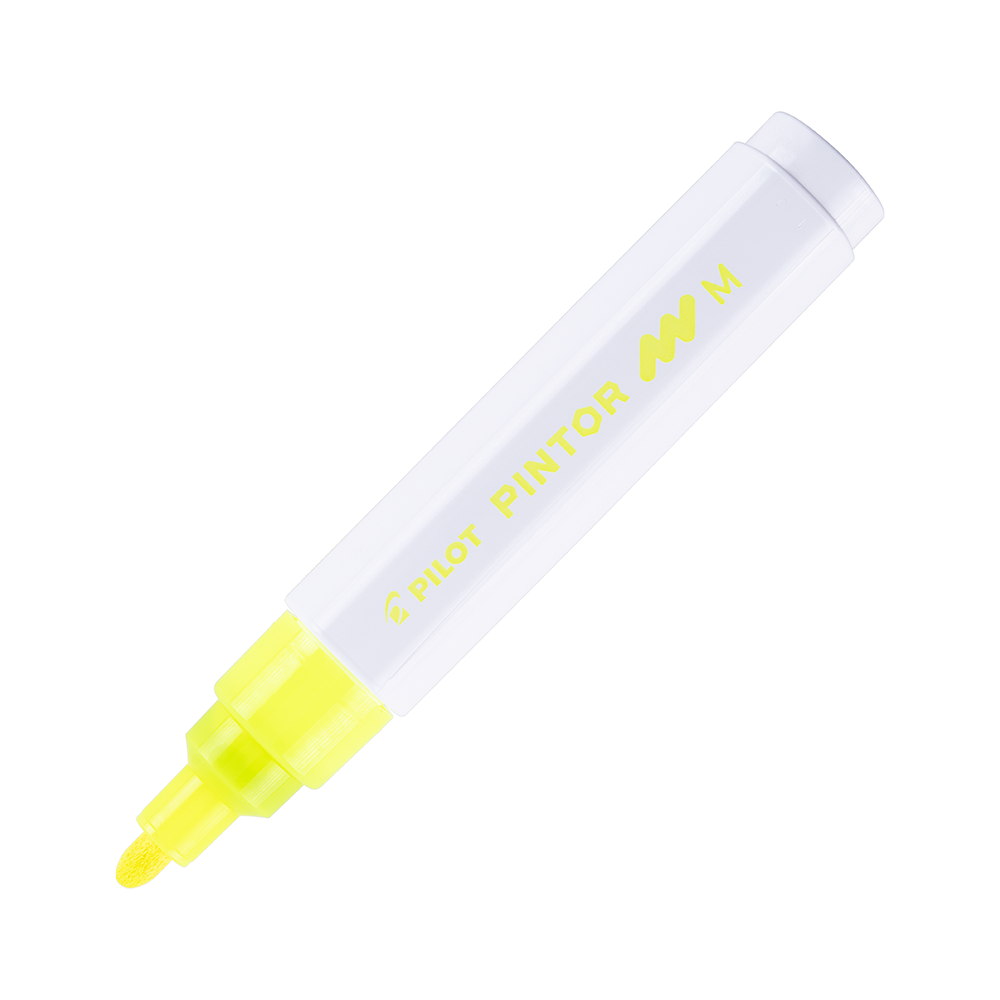 plumon pintor amarillo neon