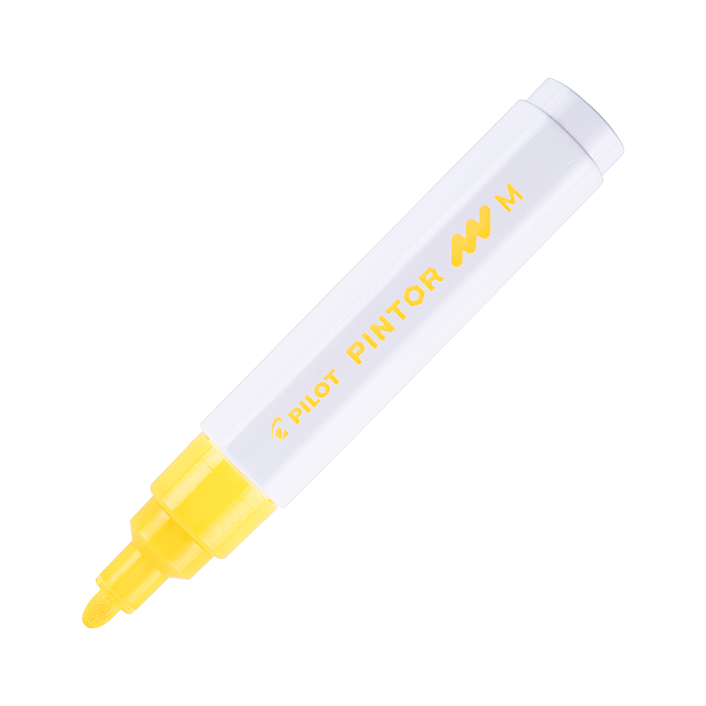 plumon pilot pintor medio naranjo neon
