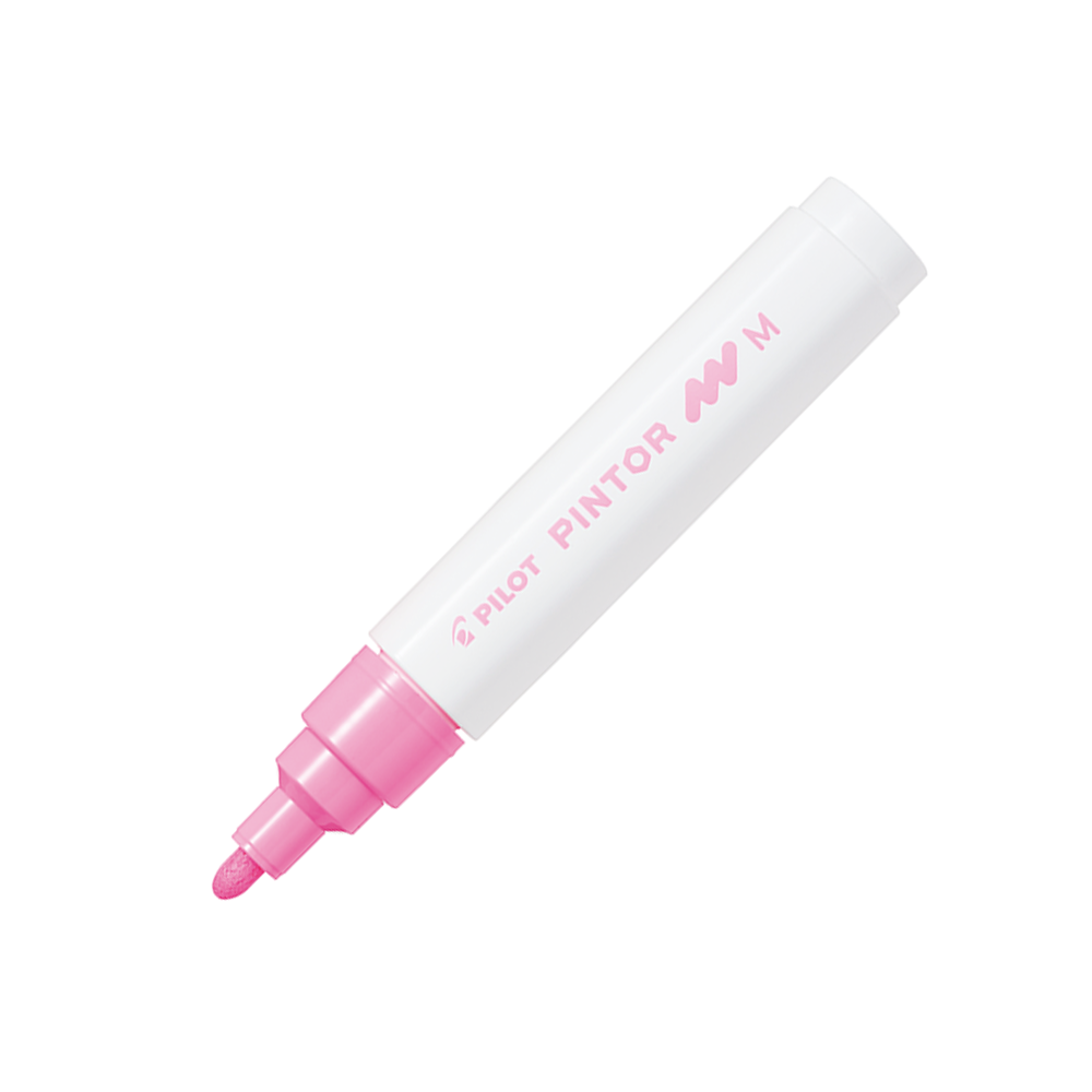 plumon pilot pintor medio rosado