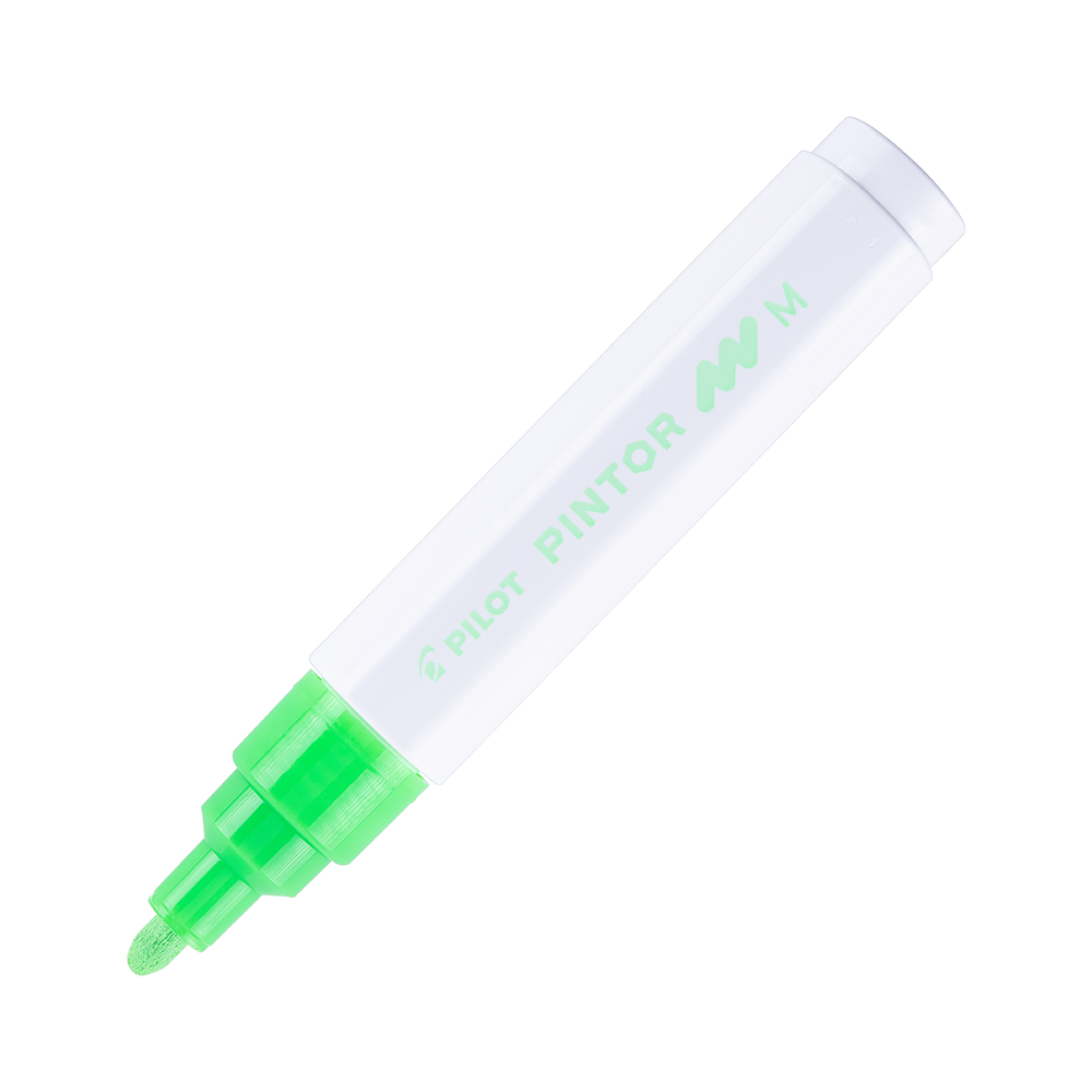 plumon pilot pintor medio verde neon