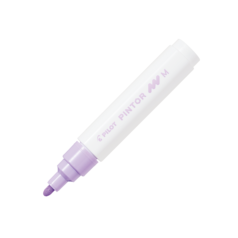 plumon pilot pintor medio violeta pastel