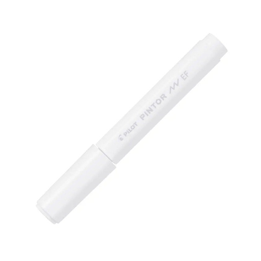 Marcador Pintor Extra Fino Blanco