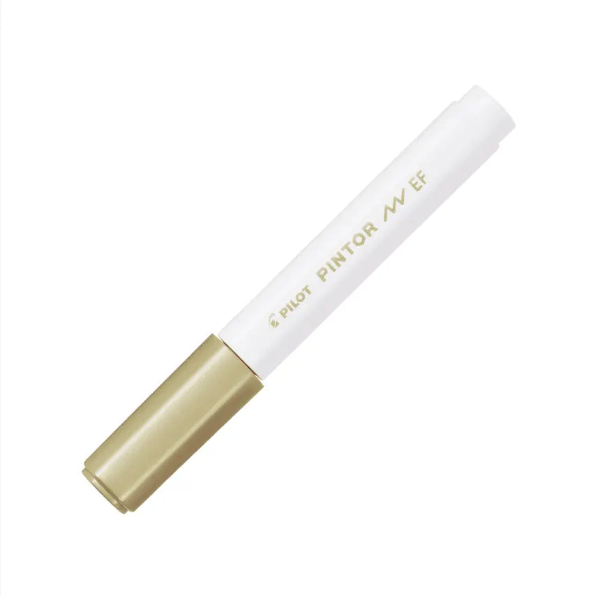 Marcador Pintor Extra Fino Dorado