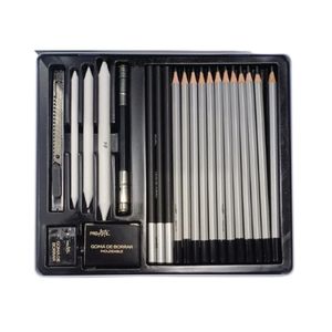Set Dibujo Artístico Proarte 22 pcs caja Metálica